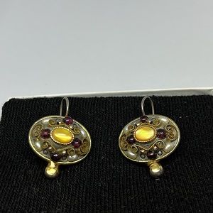 VINTAGE beaded earrings